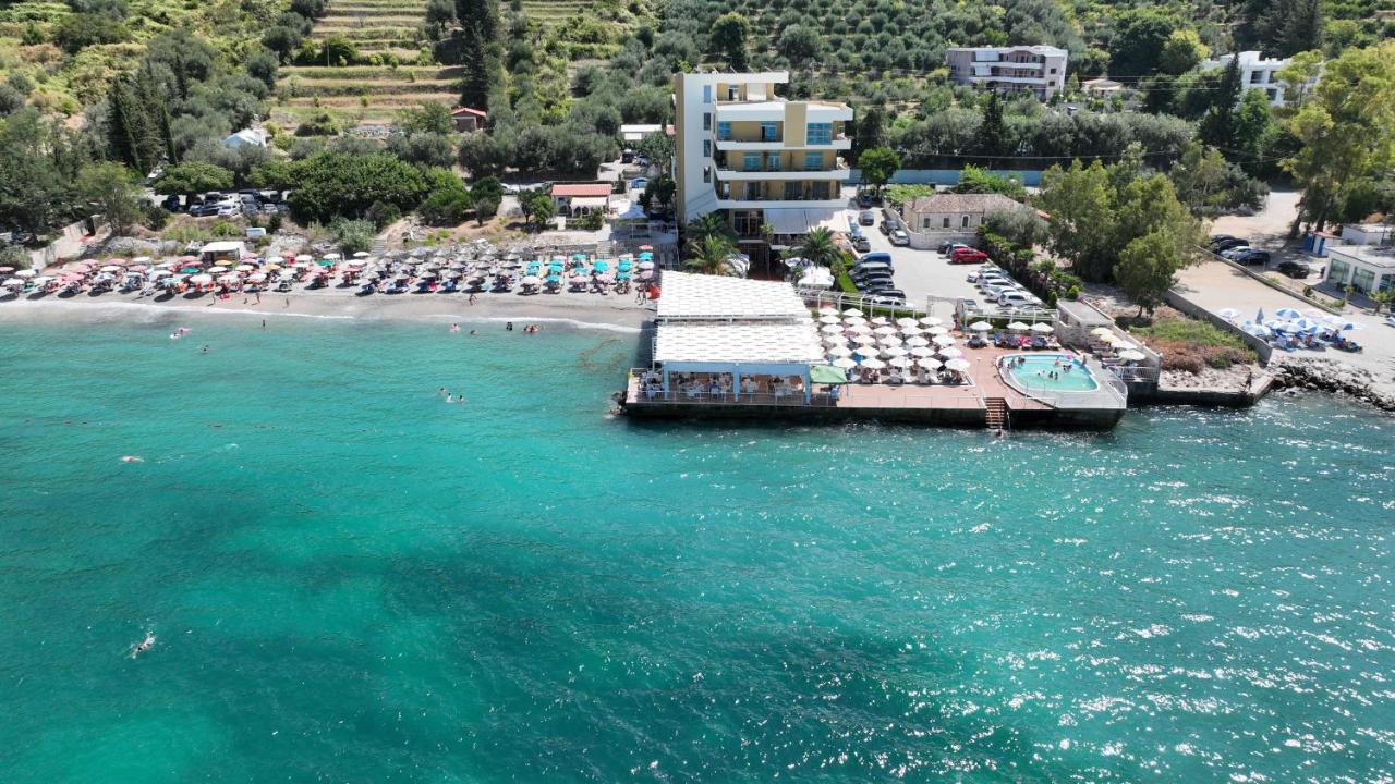 Paradise Beach Hotel Radhimë Eksteriør billede