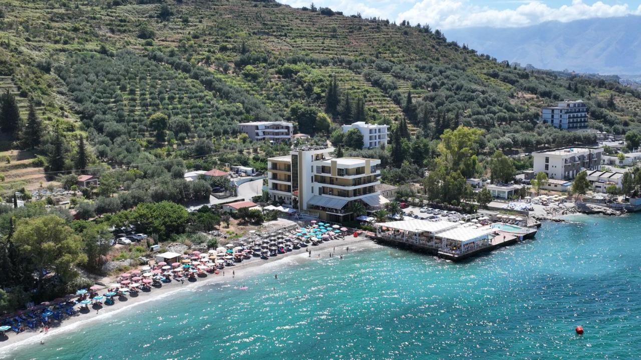 Paradise Beach Hotel Radhimë Eksteriør billede