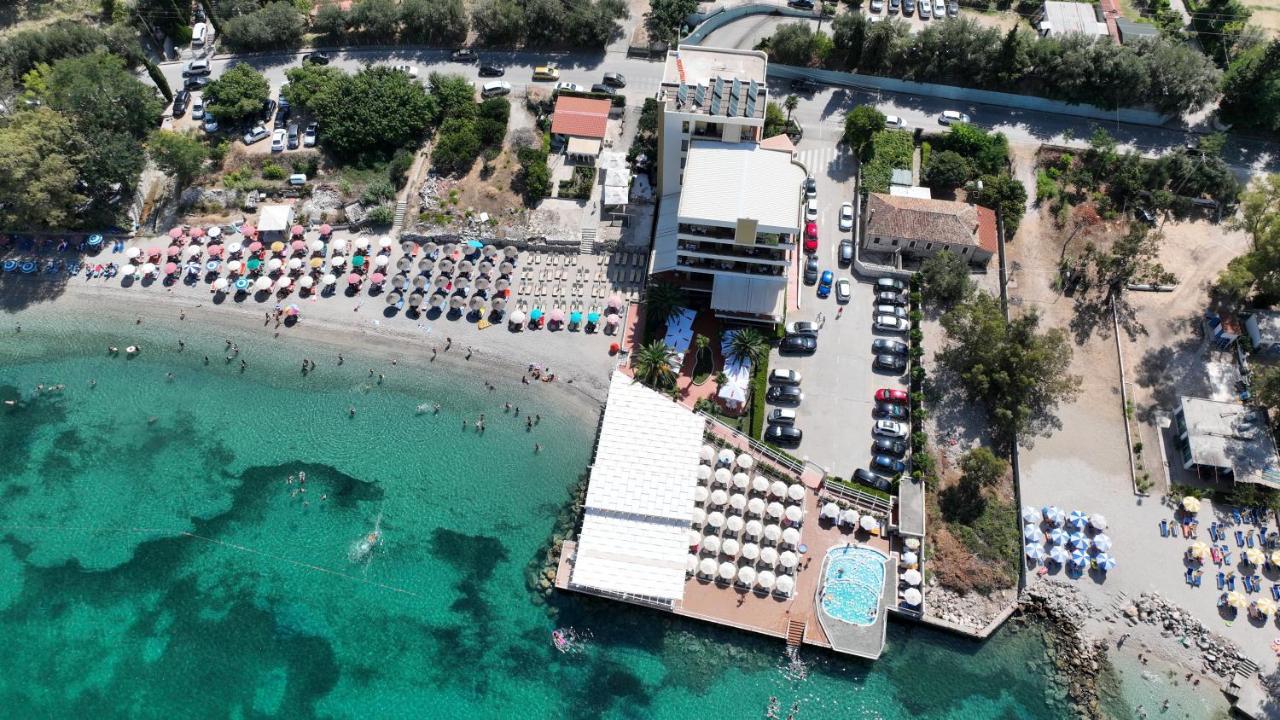 Paradise Beach Hotel Radhimë Eksteriør billede
